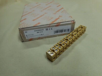 WEIDMULLER 0243520000 MK 3/12  (NIB) - Image 1 of 3