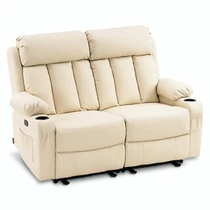 Mcombo Power Recliner Sofa Chair with Heat & Massage, USB for Living Room 6075 - Picture 1 of 25