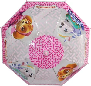 Paw Patrol umbrella with pink handle girls diameter 70 cm - Picture 1 of 2