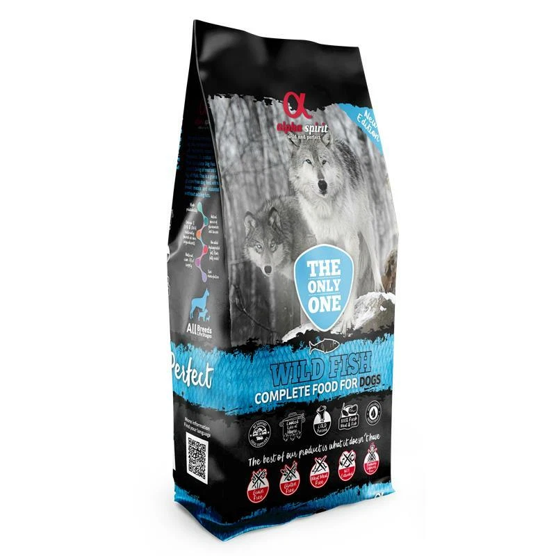 AlphaSpirit The Only One Wild Fish Adult Trockenfutter für Hunde - 12kg