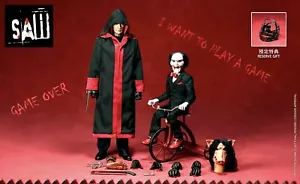 1/6 Scale The Saw John Kramer + Billy The Puppet Figures 12” PREORDER US SELLER - Picture 1 of 14