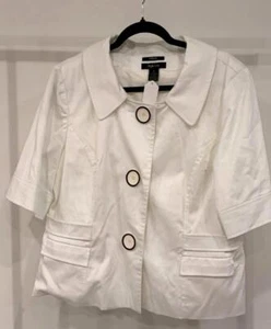 Chic White Jacket by Style & Co - Size 16 - Picture 1 of 3