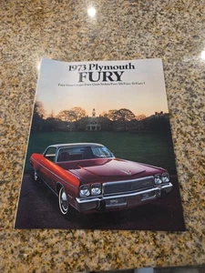 Brochure de vente de voiture originale 20 pages 1973 Plymouth Fury - Gran Coupe II III - Photo 1/5