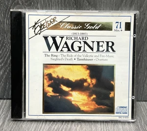 Richard Wagner CD Classic Gold The Ring Valkyrie Tannhäuser Excelsior 71 Min - Picture 1 of 4