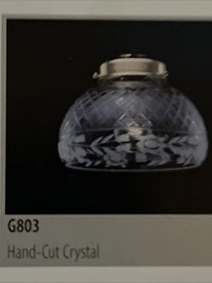 Casablanca Ceiling Fan Vintage Light Fixture Antique Grass Waterford, Cristal - Image 1 of 3