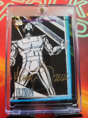 2015 Fleer Retro Marvel Skybox Universe ULTRON Autograph #9 Michael Zeck Auto - Image 1 of 2