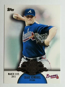 2013 Topps Making Their Mark #MM48 Craig Kimbrel - Picture 1 of 2