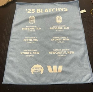 2025 State of Origin 25 BLATCHY’S BLUES NEW SOUTH WALES NSW TEA TOWEL - Picture 1 of 9