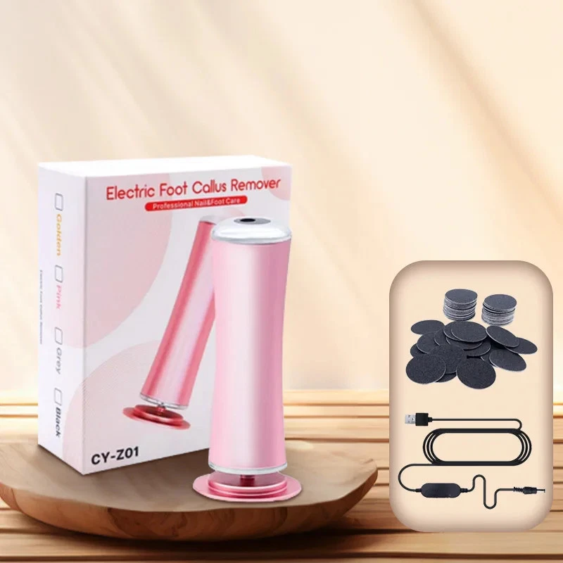 Electric Foot Callus Remover Electric Pedicure Machine Speed ​​with 60 Pieces - Image 1 of 4
