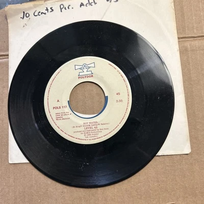 Level 42 Hot Water/Dream Crazy 1985 Polydor 45 - Image 1 of 4