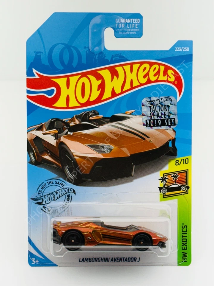 2 Hot Wheels Super Treasure Hunt Lamborghini Adventador J Factory 2019