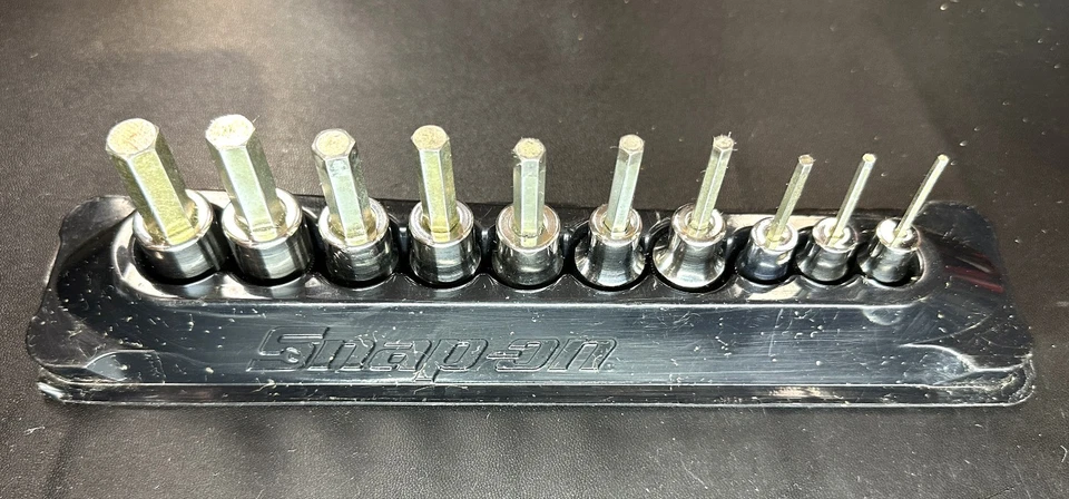 Juego de brocas hexagonales métricas de accionamiento mixto SNAP ON 210EFTAMY 10 piezas (2-10 mm) EE. UU. Foto 1 de 4