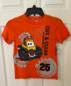Little Boys Size 7X DISNEY JUMPING BEANS Cut & Clear Graphic Print T-Shirt - Picture 1 of 4