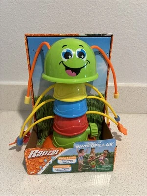 Banzai Wigglin' Waterpillar Backyard Outdoor Kids Water Sprinkler  NEW - Image 1 of 4