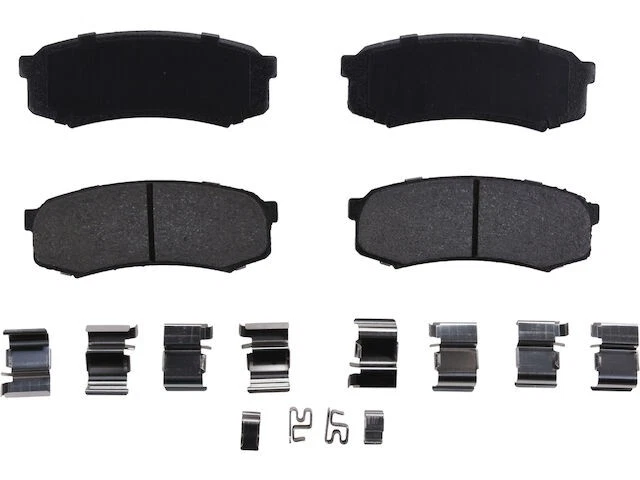 Rear Brake Pad Set For 2003-2024 Toyota 4Runner 2015 2008 2014 2006 2004 QY698FN - Image 1 of 1
