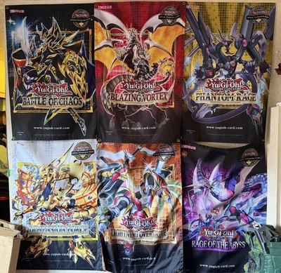 Lot of 6 OTS Official Tournament Store YuGiOh Displays Banners Konami - Image 1 of 4