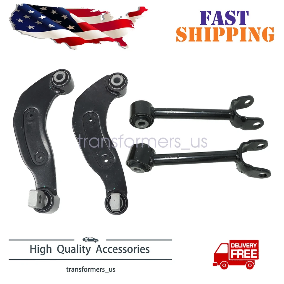 Rear Upper & Lower Forward Control Arms Ball Joints For Ford Edge 2011-2015 - Image 1 of 4