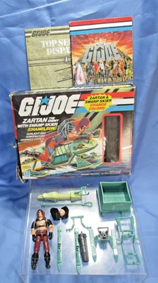 Figura de acción Hasbro vehículo ARAH vintage GI Joe Chameleon con Zartan con caja 1984 Foto 1 de 4