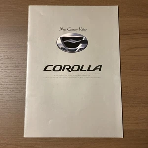 TOYOTA COROLLA Japan Car Catalog Japanese 2000/8 From Japan - Picture 1 of 24