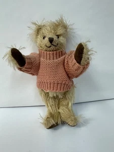 Nuovo Hermann Leven Bear Mohair Imbottitura Lana di Agnello 1080/5000 6 1/2" H Germania - Foto 1 di 7