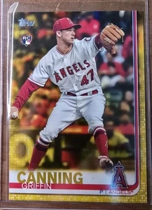 Griffin Canning 2019 Topps Update Walgreens Exclusive Yellow Rookie RC #US200 - Picture 1 of 2