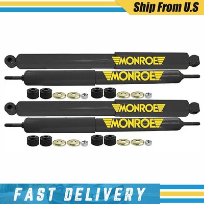 For 2000 2001 2002 GMC C6500 Topkick Monroe Set of 4 Front Rear Shocks Absorber - Image 1 of 3