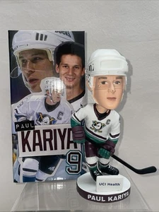 Paul Kariya LEGACY NIGHT 2023-24 Anaheim Mighty Ducks Bobblehead - Picture 1 of 15