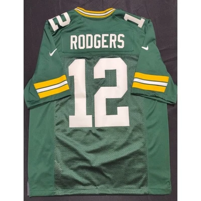 Camiseta Nike On Field NFL masculina grande Green Bay Packers Aaron Rodgers #12 - Imagem 1 de 4