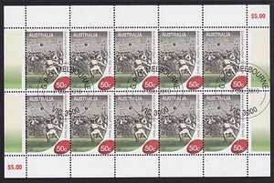 2008 Australian Football 150 Years CTO Mini Sheetlet - GPO Melbourne - Picture 1 of 1