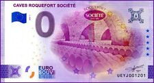 UE YJ-1 / CAVES ROQUEFORT SOCIETE / BILLET SOUVENIR 0 € / 0 € BANKNOTE 2022-1