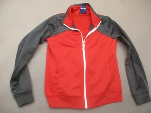 NIKE Size 6-7 Boys Multicolor Full Zip Stand Collar Pocket Slim Track Jacket 912 - Picture 1 of 6