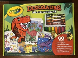 Crayola, Nontoxic Dinosaurs 5-in-1 Creativity Kit with 60+ Pieces! - Picture 1 of 3