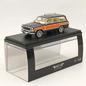 NEO 1/43 J P Grand Wagoneer Blue Resin Models Car Colllection - Picture 1 of 6