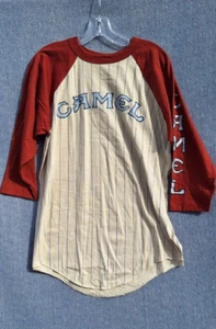 VTG CAMEL Cigarettes Raglan T-shirt SZ XL One seam is sewn odd but looks NOS - Picture 1 of 7