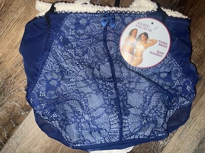 Adored ~ Womens Vivian Bikini Katie Brazilian Underwear Panties 2-Pair Lace ~ S - Image 1 of 4