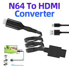 Adaptateur convertisseur câble HD pour Nintendo Gamecube Super NES SNES NGC N64 vers HDMI