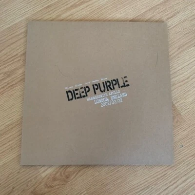 Deep Purple Live in London 2002 Album Vinyl Numbered, Limited Edition - Image 1 of 4