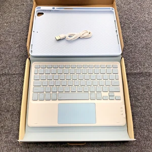 Tastatur Hülle für iPad 9. 8. 7. Generation 10.2, Air 3. Gen. iPad Pro 10.5 - Bild 1 von 17
