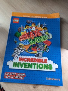 Lego Create the world incredible inventions official collectors album magazine