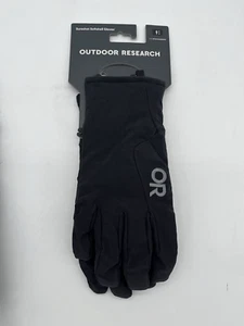 OUTDOOR RESEARCH Sureshot Softshell Gloves Black New Size Medium Men’s - Picture 1 of 4