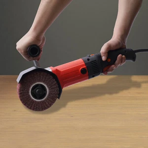 1580W Electric Sander Polisher Hand Satin Burnishing Machine Polishing Roller UK - Picture 1 of 6