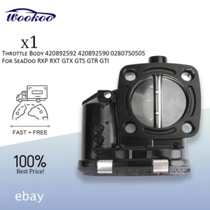 Throttle Body For SeaDoo RXP RXT GTX GTS GTR GTI 420892592 420892590 0280750505 - Picture 1 of 9