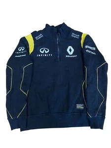 Renault Formula One Racing Jumper Men's Medium Black 1/4 Zip F1 Team Racing - Picture 1 of 10