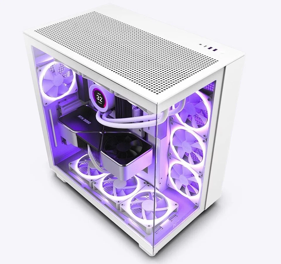 Custom Gaming PC i9-13900K 32GB DDR5 4TB + 10TB RTX 4070 Ti 12GB WiFi BT W11H - Image 1 of 3