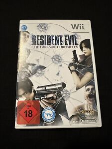Resident Evil: The Darkside Chronicles (Nintendo Wii, 2009) COMPLETE CIB GERMAN