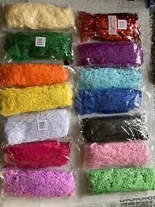 Shredded Tissue Paper LARGE 20 - 25g Bags,Boxes,Hamper,Gift Bag,CraftFree Post