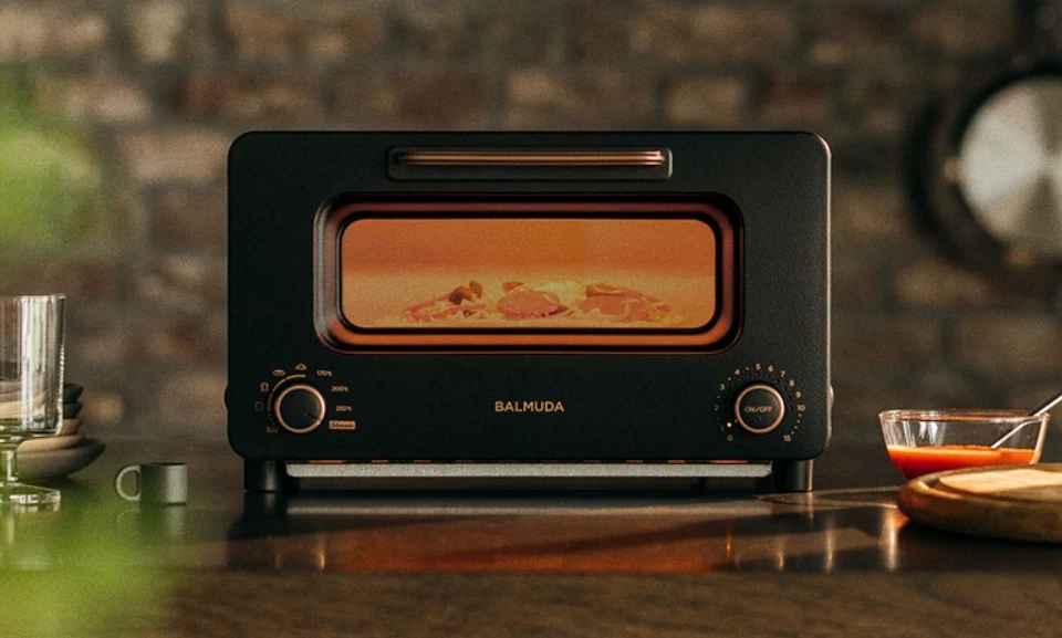 Fedex BALMUDA 2024 Steam The TOASTER Pro K11B SE BK Mini Oven 220V