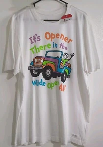 Life Is Good Keep Dr. Seuss Wide Open Air Large Herren Crusher Tshirt Jeep - Bild 1 von 8