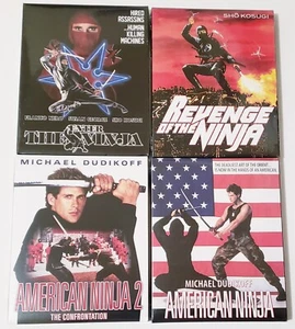 Enter Ninja Revenge Ninja American Ninja American Ninja 2 Blu-ray w/ Slipcover - Foto 1 di 2