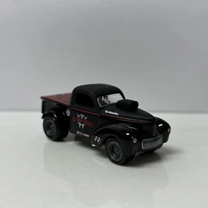 1941 41 Willys Gasser Pickup Truck Collectible 1/64 Scale Diecast Diorama Model - Picture 1 of 4
